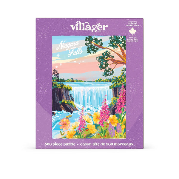 Niagara Falls 500 Piece Puzzle | Villager Puzzles | boogie + birdie