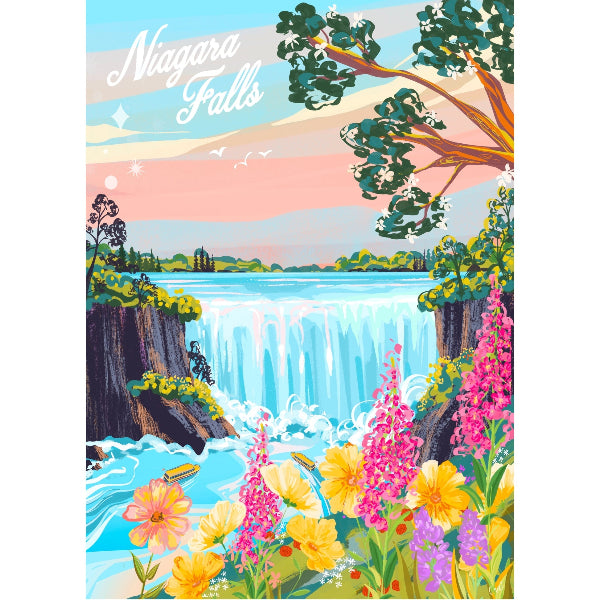 Niagara Falls 500 Piece Puzzle | Villager Puzzles | boogie + birdie