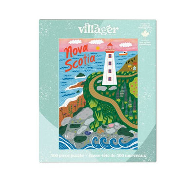 Nova Scotia Shores 500 Piece Puzzle | Villager Puzzles | boogie + birdie
