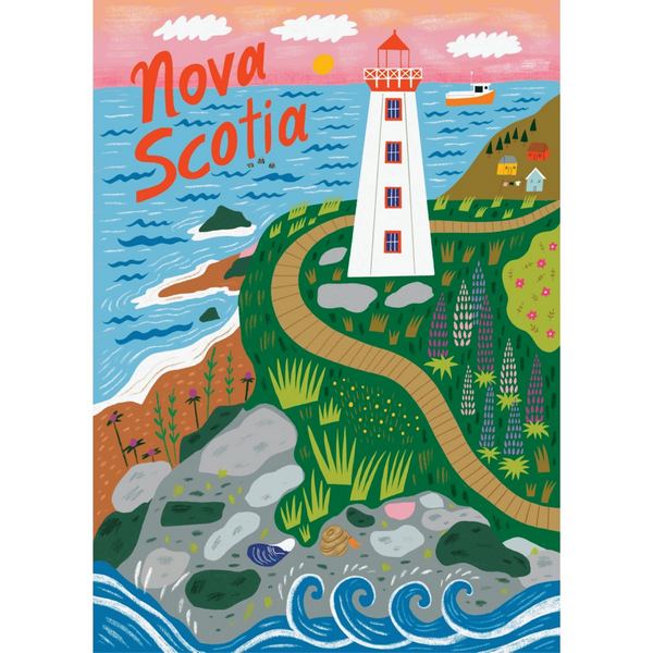 Nova Scotia Shores 500 Piece Puzzle | Villager Puzzles | boogie + birdie