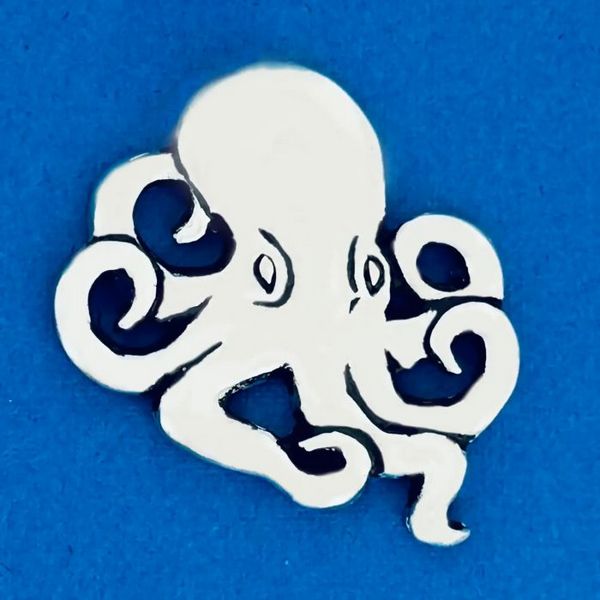 Pewter Octopus/Clever Token | Basic Spirit | boogie + birdie