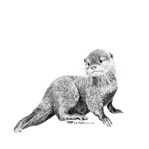 Otter Baby Magnet | Le Nid Atelier | boogie + birdie
