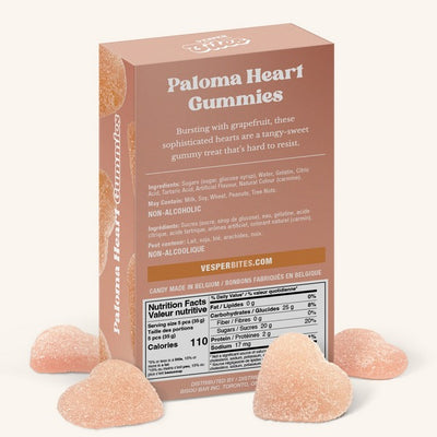 Paloma Hearts Gourmet Gummies (VGB003) | Vesper Bites | boogie + birdie