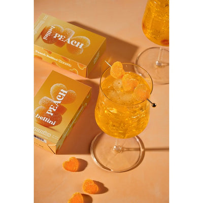 Peach Bellini Gourmet Gummies (VGB001) | Vesper Bites | boogie + birdie