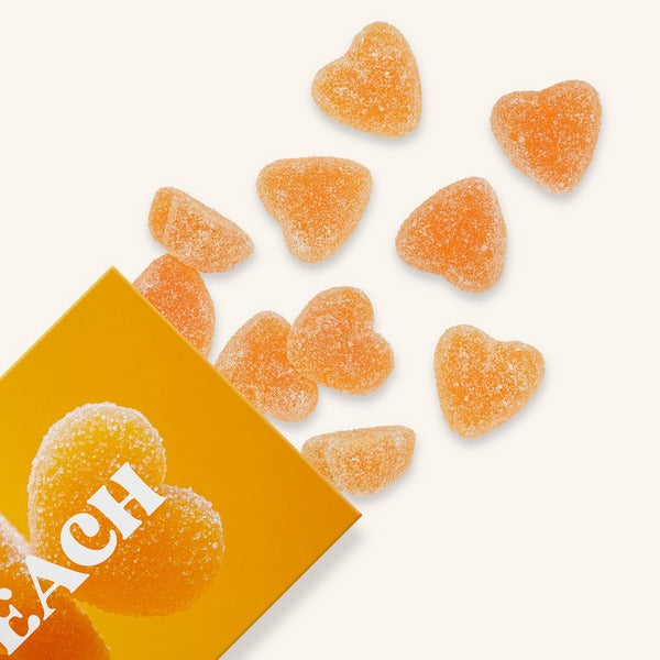 Peach Bellini Gourmet Gummies (VGB001) | Vesper Bites | boogie + birdie