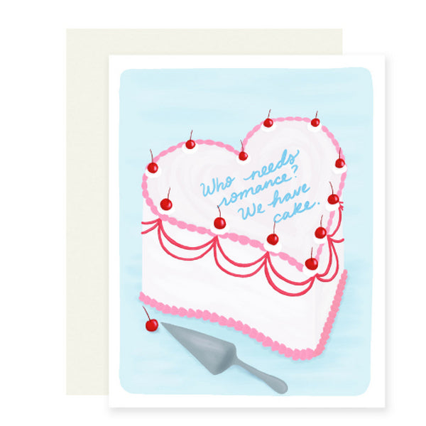 Cake Romance Love Card | Slightly Stationery | boogie + birdie