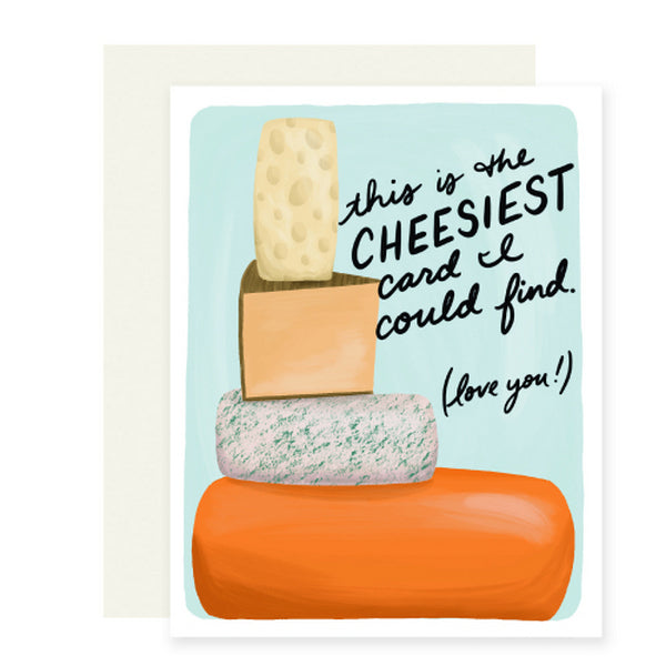 Cheesiest Love Card | Slightly Stationery | boogie + birdie