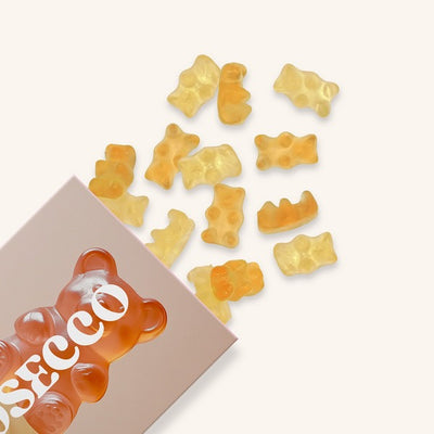 Prosecco Bears Gourmet Gummies (VGB002) | Vesper Bites | boogie + birdie