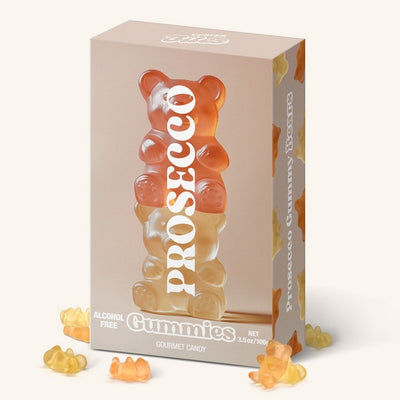 Prosecco Bears Gourmet Gummies (VGB002) | Vesper Bites | boogie + birdie