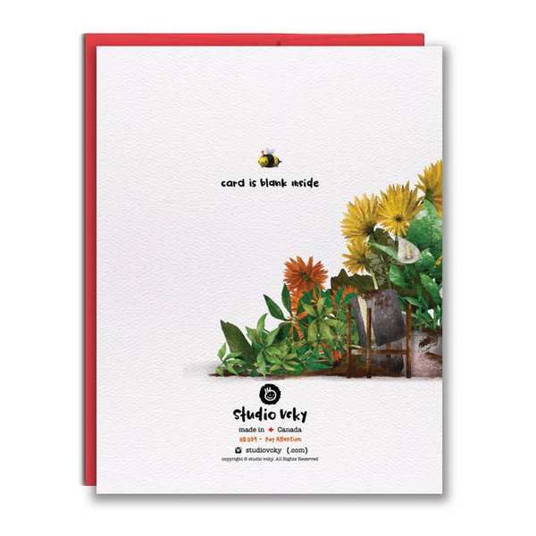 Pay Attention to Me Cat Friendship Card (HB039) | studio vcky | boogie + birdie