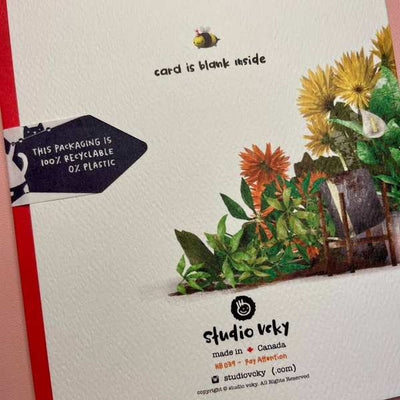 Pay Attention to Me Cat Friendship Card (HB039) | studio vcky | boogie + birdie