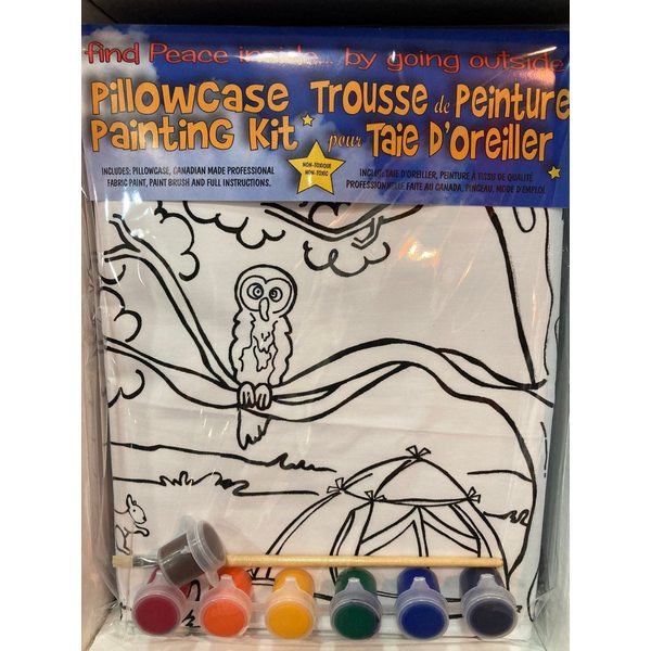 Camping Pillowcase Painting Kit | Artburn | boogie + birdie

