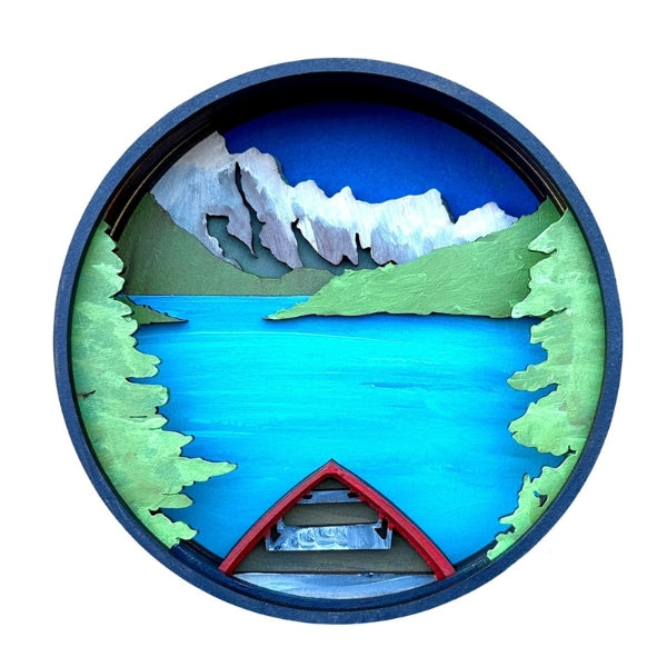 Peaceful Paddle Shadow Box Kit | Our Little Makery | boogie + birdie