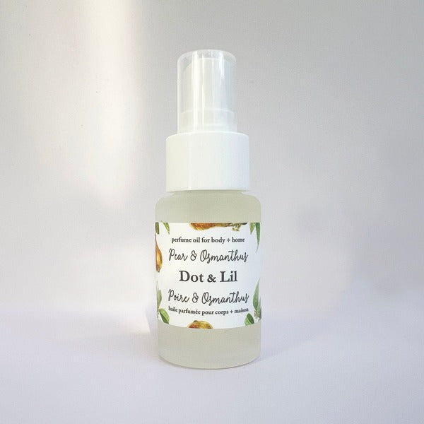 Pear & Osmanthus Perfume Oil | Dot & Lil | boogie + birdie