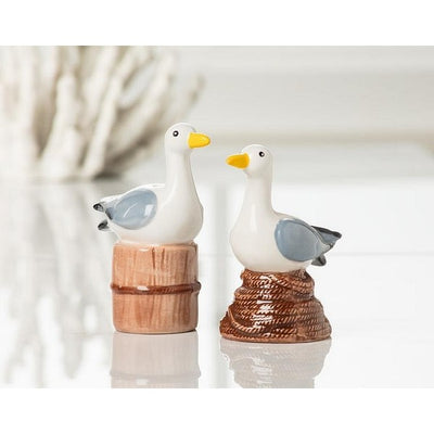 Seagulls Perching Salt & Pepper Shakers (27-kitsch-557) | Kitchen | boogie + birdie