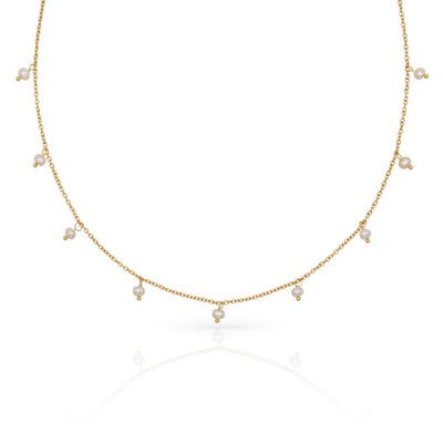 Gold Perla Waterproof Necklace | Lover's Tempo | boogie + birdie
