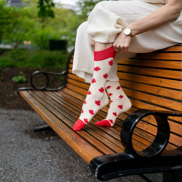 Oh Canada Pima Cotton Socks - Pack of 2 (PMS-SP20) | Pokoloko | boogie + birdie