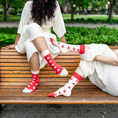 Oh Canada Pima Cotton Socks - Pack of 2 (PMS-SP20) | Pokoloko | boogie + birdie