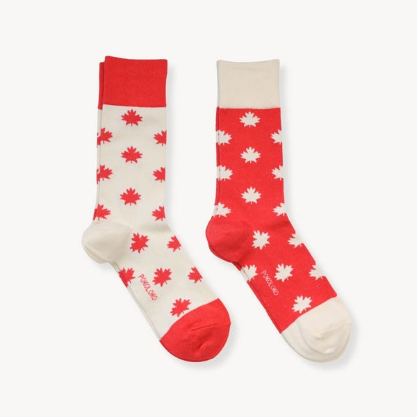 Oh Canada Pima Cotton Socks - Pack of 2 (PMS-SP20) | Pokoloko | boogie + birdie