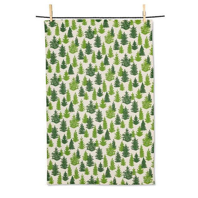 Pine Trees Dishcloth + Tea Towel Set | Kitchen | boogie + birdie