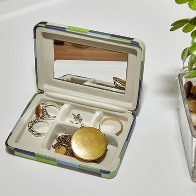 Assorted Plaid Jewellery Cases | Kikkerland | boogie + birdie