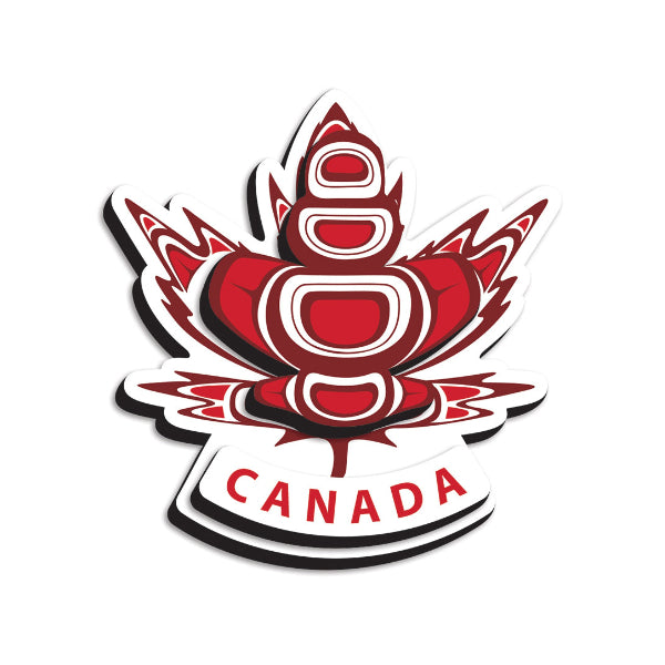 Canada Maple 3D Magnet | Native Northwest | boogie + birdie