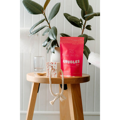 Rojo Bubble Bath Powder | Soap So Co. | boogie + birdie