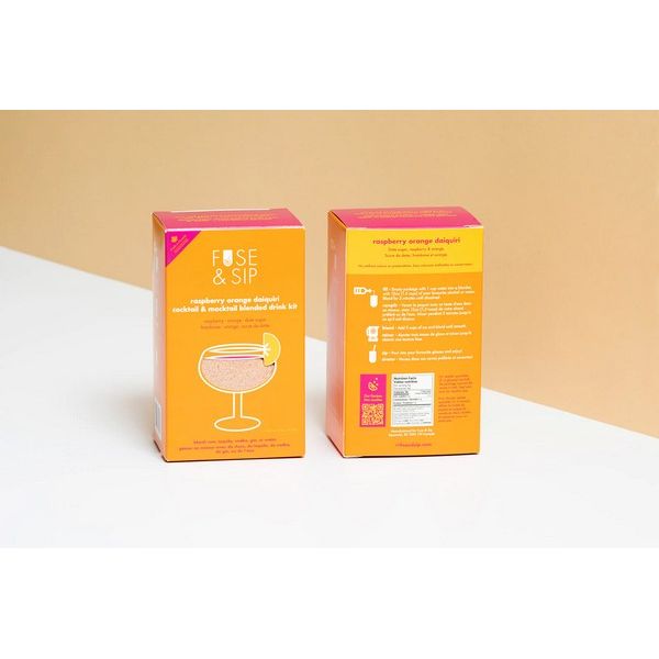 Raspberry Orange Daiquiri Kit | Fuse & Sip | boogie+ birdie