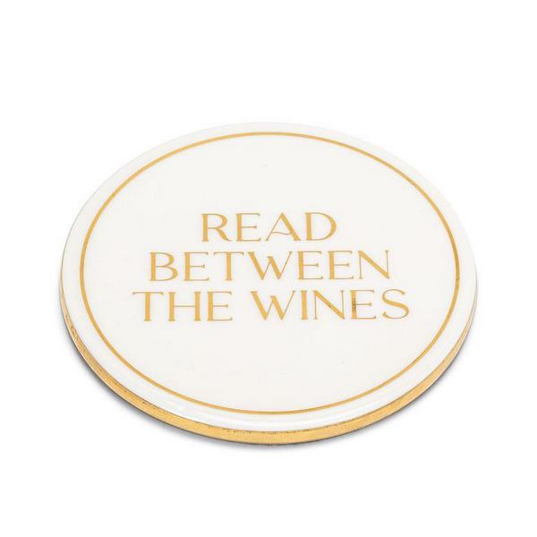 Read Between the Wines Coaster | Kitchen | boogie + birdie