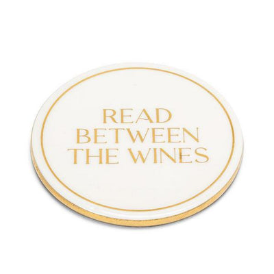 Read Between the Wines Coaster | Kitchen | boogie + birdie