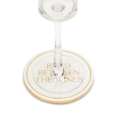 Read Between the Wines Coaster | Kitchen | boogie + birdie