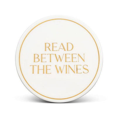 Read Between the Wines Coaster | Kitchen | boogie + birdie