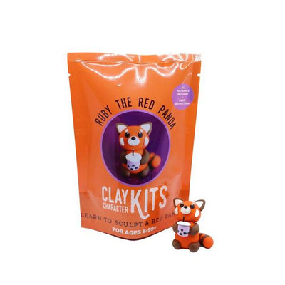 DIY Red Panda Polymer Clay Kit | The Make Studio | boogie + birdie