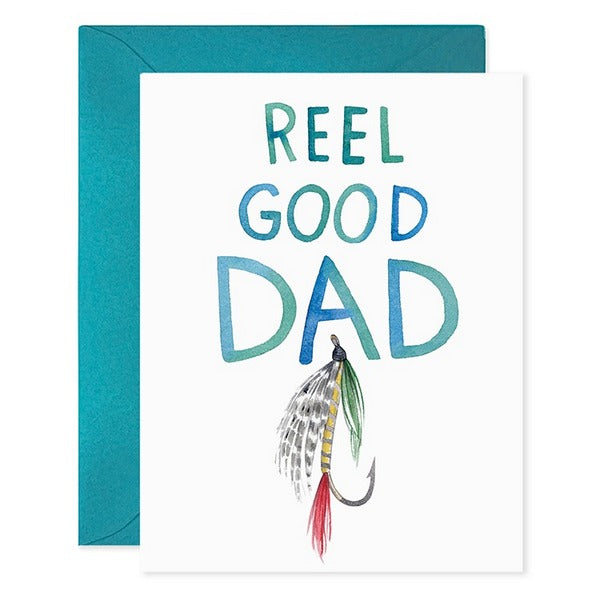 Reel Good Dad Father's Day Card | Greeting Cards | boogie + birdie