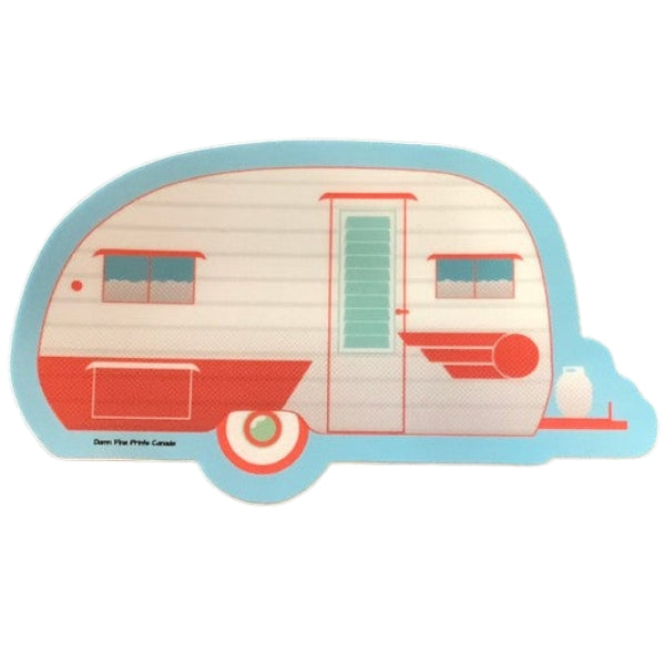 Retro Camper Sticker | Damn Fine | boogie + birdie
