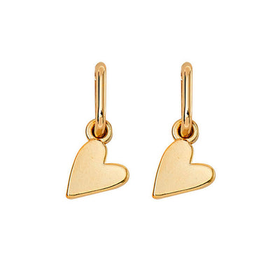 Gold Rosie Heart Earrings | Foxy Originals | boogie+birdie