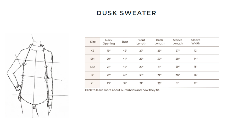 Mist Dusk Sweater | Blondie Apparel | boogie + birdie