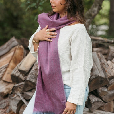 Cassis Seamless Alpaca Scarf (AS91) | Pokoloko | boogie + birdie
