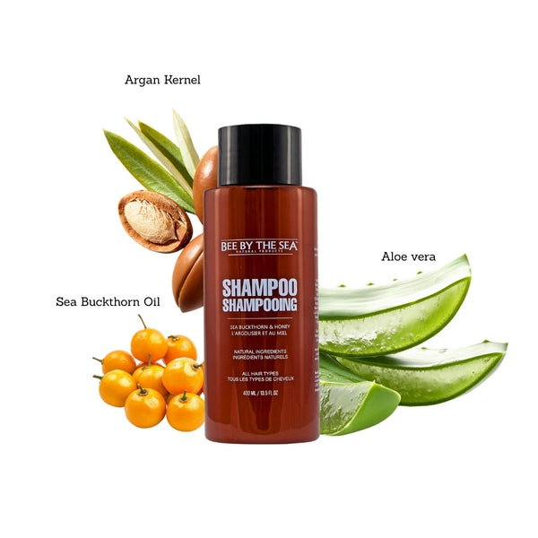 Sea Buckthorn & Honey Shampoo | Bee by the Sea | boogie + birdie