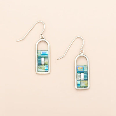 Silver Good Karma Earrings - Marine (GF006) | Scout | boogie + birdie