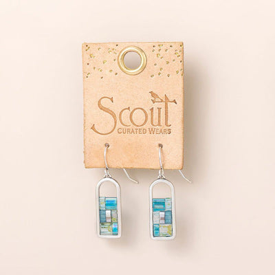 Silver Good Karma Earrings - Marine (GF006) | Scout | boogie + birdie