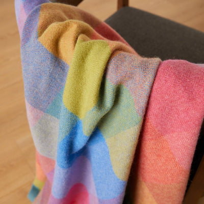 Sorcha Lambswool Throw | Foxford | boogie + birdie