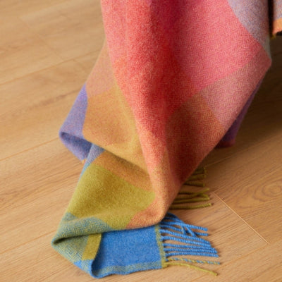 Sorcha Lambswool Throw | Foxford | boogie + birdie