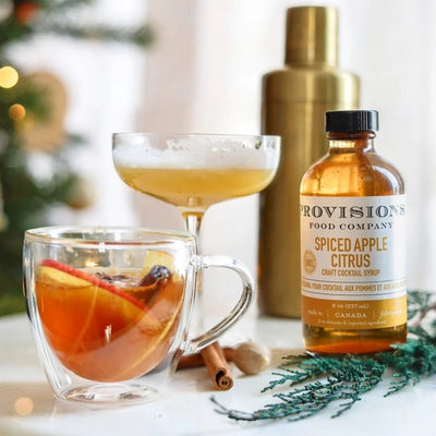 Spiced Apple Citrus Cocktail Syrup | Provisions Food Company | boogie + birdie