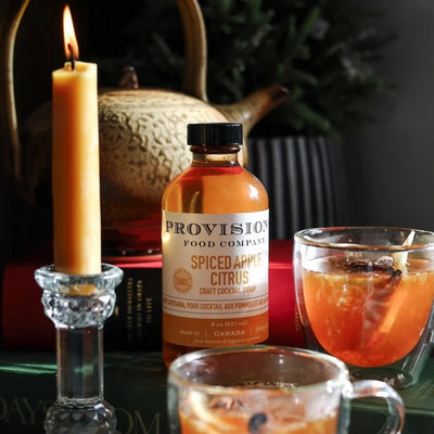 Spiced Apple Citrus Cocktail Syrup | Provisions Food Company | boogie + birdie