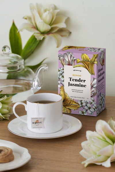 Tender Jasmine Herbal Tea Sachets | Bisou | boogie + birdie