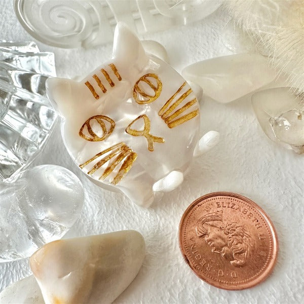 Pearl Trouble Cat Hair Claw (HC24TROUBLE-P) | Pika & Bear | boogie + birdie