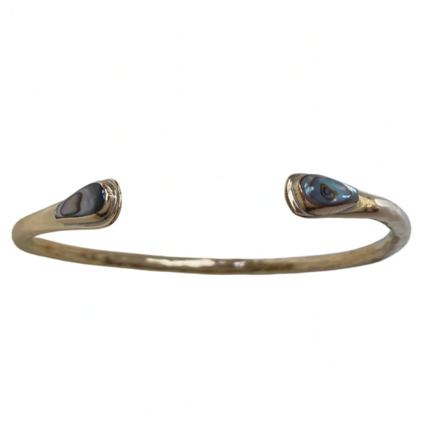 Teardrop Abalone Double Shell Cuff | Lissa Bowie Jewellery | boogie + birdie