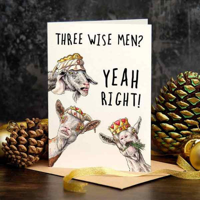 Three Wise Men Christmas Card (C26) | Bewilderbeest | boogie + birdie