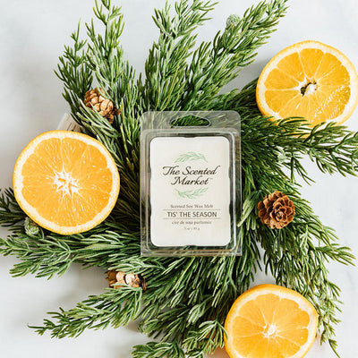 Tis' The Season Soy Wax Melts | Pack of 6 | The Scented Market | boogie + birdie